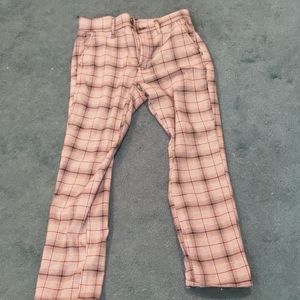 American eagle plaid pants
